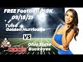 Free Football Pick Tulsa Golden Hurricane vs Ohio State Buckeyes Picks, 9/18/2021 College Football
