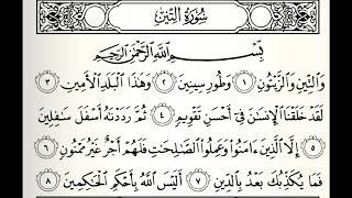 سورة التين القارئ أحمد عيسى المعصراوي