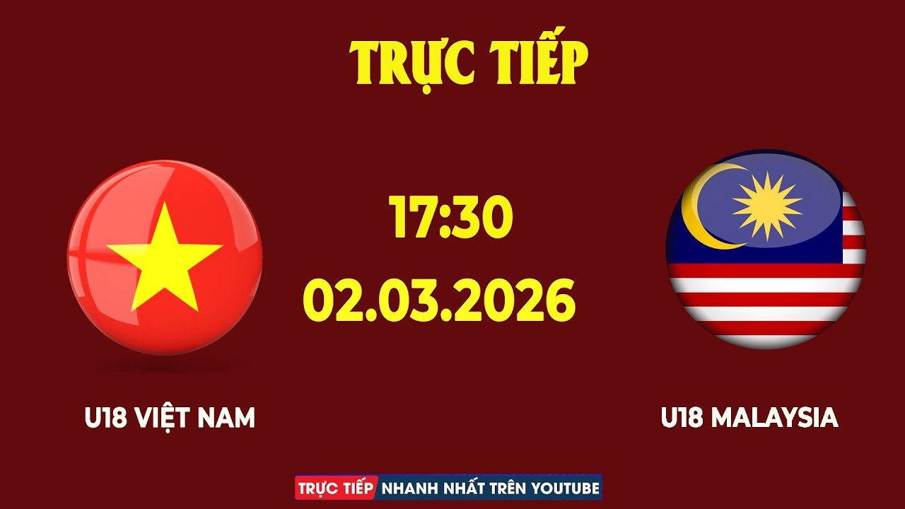 U18 Việt Nam vs U18 Malaysia | Rồng Vàng Quyết Chiến