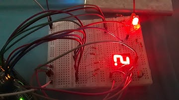 Controlando os números no display LCD de 7 segmentos com controle remoto platttaforma arduino
