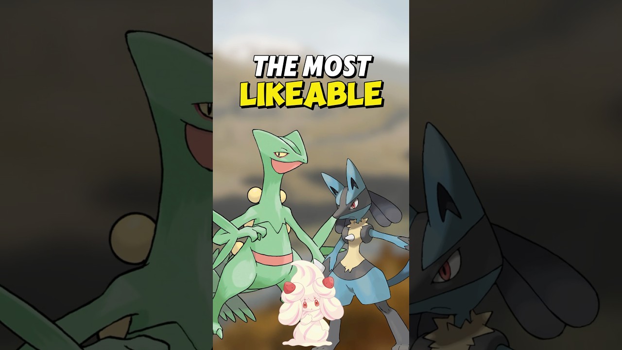 The MOST LIKABLE Pokemon from Each Region!