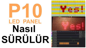 P10 Led Panel Nasıl Sürülür ? Arduino kodlama