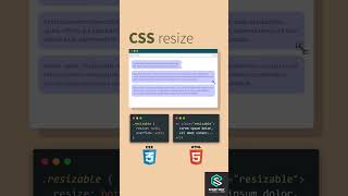 Resizing in CSS | CSS Resize | CSS Responsive | #shorts #viral #css #resize #responsive #coding