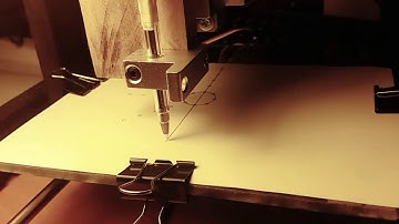 DIY CNC accuracy test with dxf file Arduino module