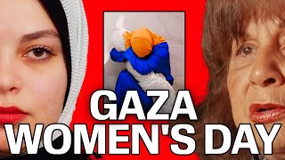 Gaza Womens Day Fake Feminists Exposed