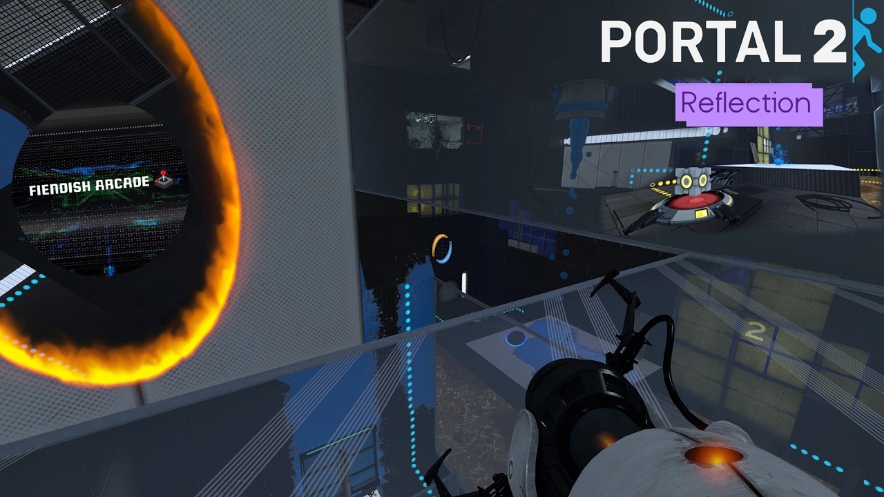 First Play of Portal 'Reflection' - Full Playthrough
