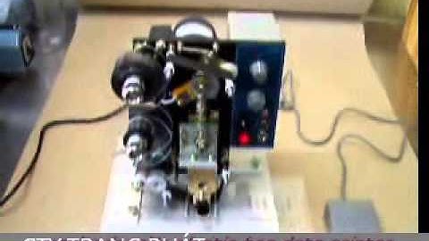 Máy in date tự động TPACK