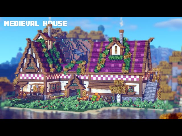 Minecraft How to Build a Medieval Fantasy House 02 