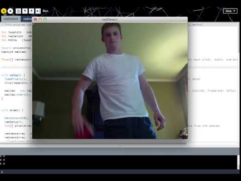 Object Tracking Demo 1 (Processing PDE)