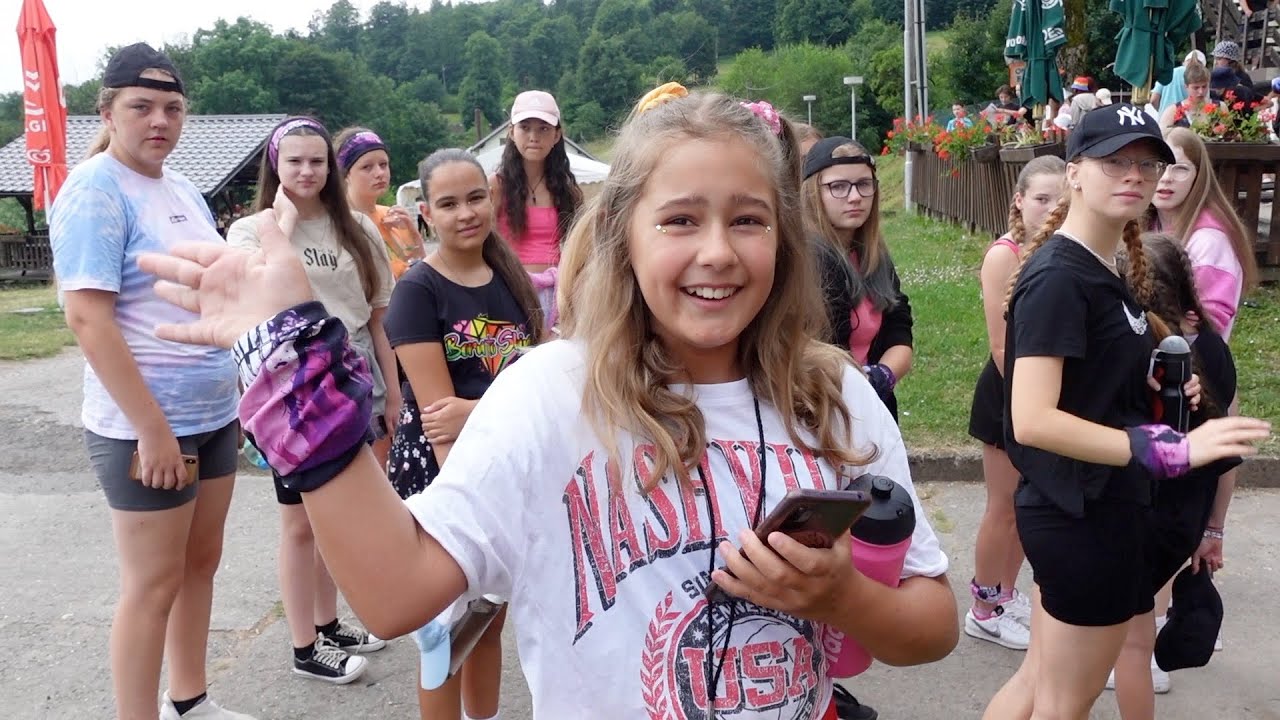 Den na táboře VLOG /LEA