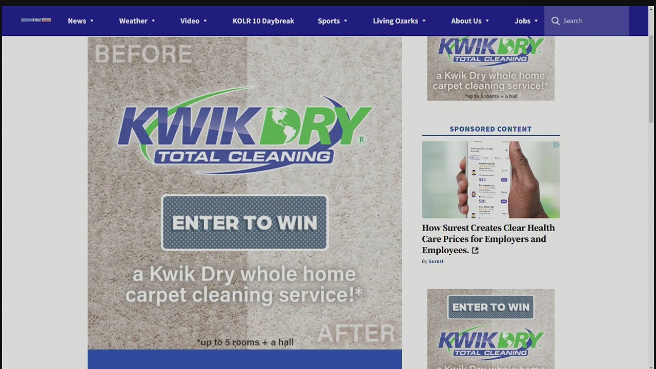 Kwik Dry Carpet Cleaning Contest YouTube