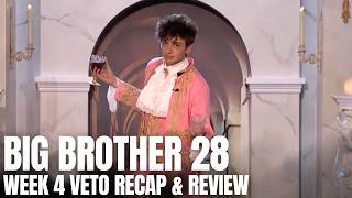 Big Brother 28 - Week 4 Veto - Wednesday Episode - Recap & Review - BB28