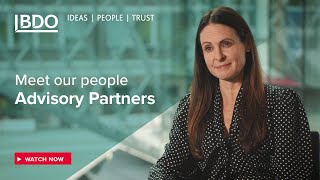 Experienced Hires - Caryn and Derek | Advisory careers