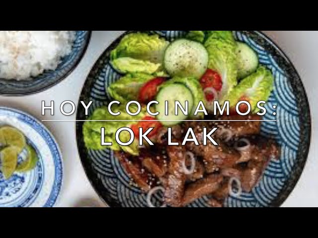 Receta Lok Lak, comida camboiana - YouTube