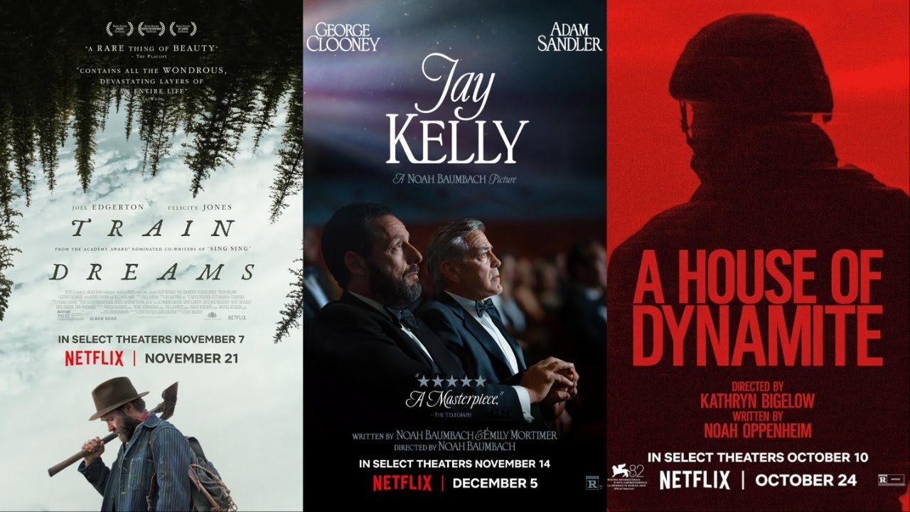 Triple Feature: Jay Kelly/Train Dreams/A House of Dynamite
