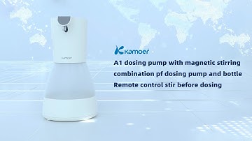 kamoer A1 dosing pump with magnetic stirring #kamoer  #dosing  #dosingpump #tank  #aquarium