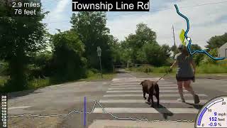 Schuylkill River Trail - Royersford to Port Providence Guide [Time-lapse 5x] (2023-05-29)