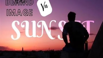 Adding Text behind an image using Vn Editor, Video Editing Tips