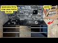 GENIAL BANCADA DE COZINHA NUNCA MAIS SERA A MESMA DE POIS DESSE VIDEO MÃO DE OBRA CASEIRA FICOU LUXO