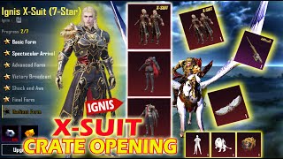 😱 OMG !! FIRST EVER NEW X-SUIT IS HERE - New Ignis X-Suit Crate opening in BGMI -Jelar gaming