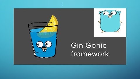 Gin Framework Golang | Simple Web App | Golang Beginners