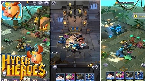 Hyper Heroes: Dungeon Rush - Idle RPG Gameplay (Android)