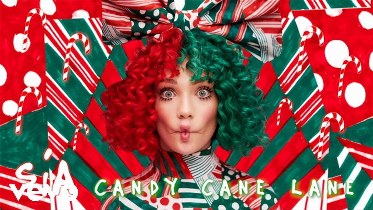 Image result for Sia "Candy Cane Lane"