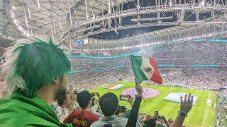 Himno de Mexico 🇲🇽 vs 🇦🇷 Argentina - Qatar 2022 Lusail