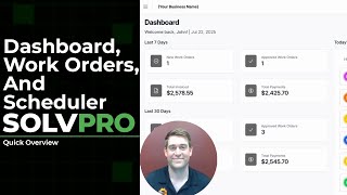 How to Use the SolvPro Dashboard to Track Your Business