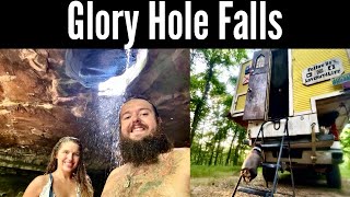 Glory Hole Falls, Arkansas : Fun and informational tour
