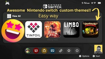 How to install custom theme in Nintendo Switch.easy way!