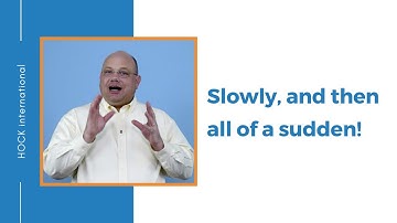 Slowly, and then all of a sudden!