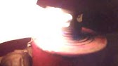 The Original Toledo Torch "Smudge Pot" Road/Hazard Flare Lit and In Action! - YouTube
