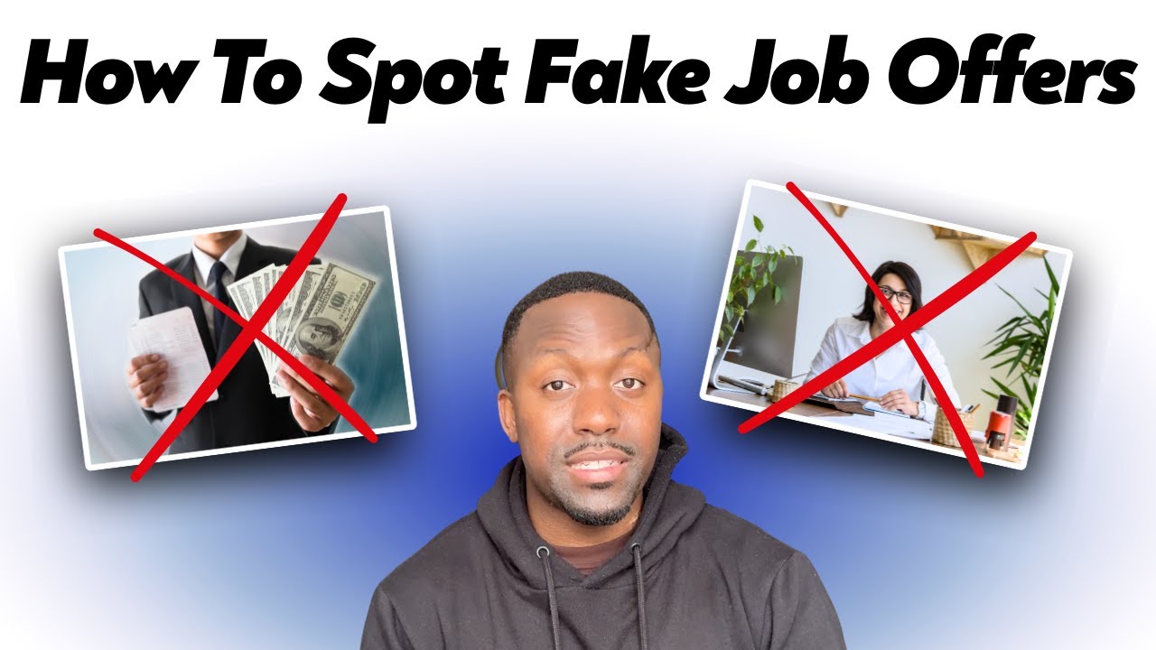 How To Spot Fake Job Offers - BEWARE Of Scammers! - YouTube