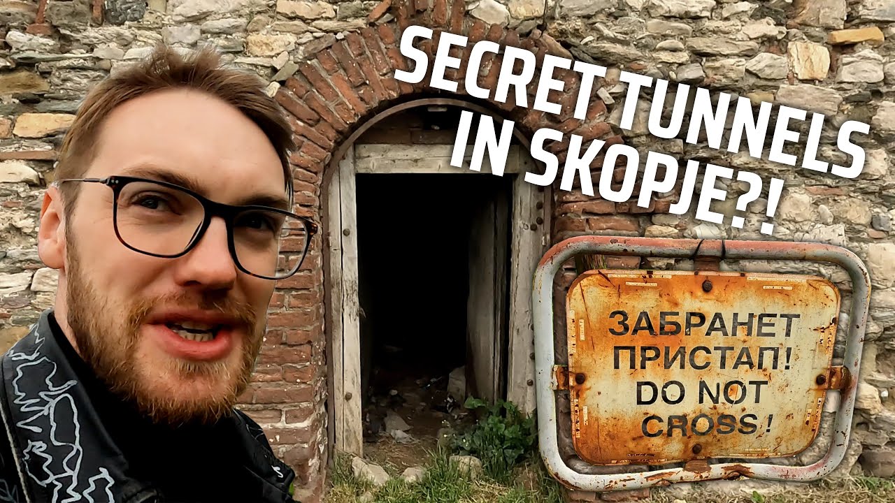 SPOOKY SKOPJE: abandoned ships and secret tunnels! 🇲🇰