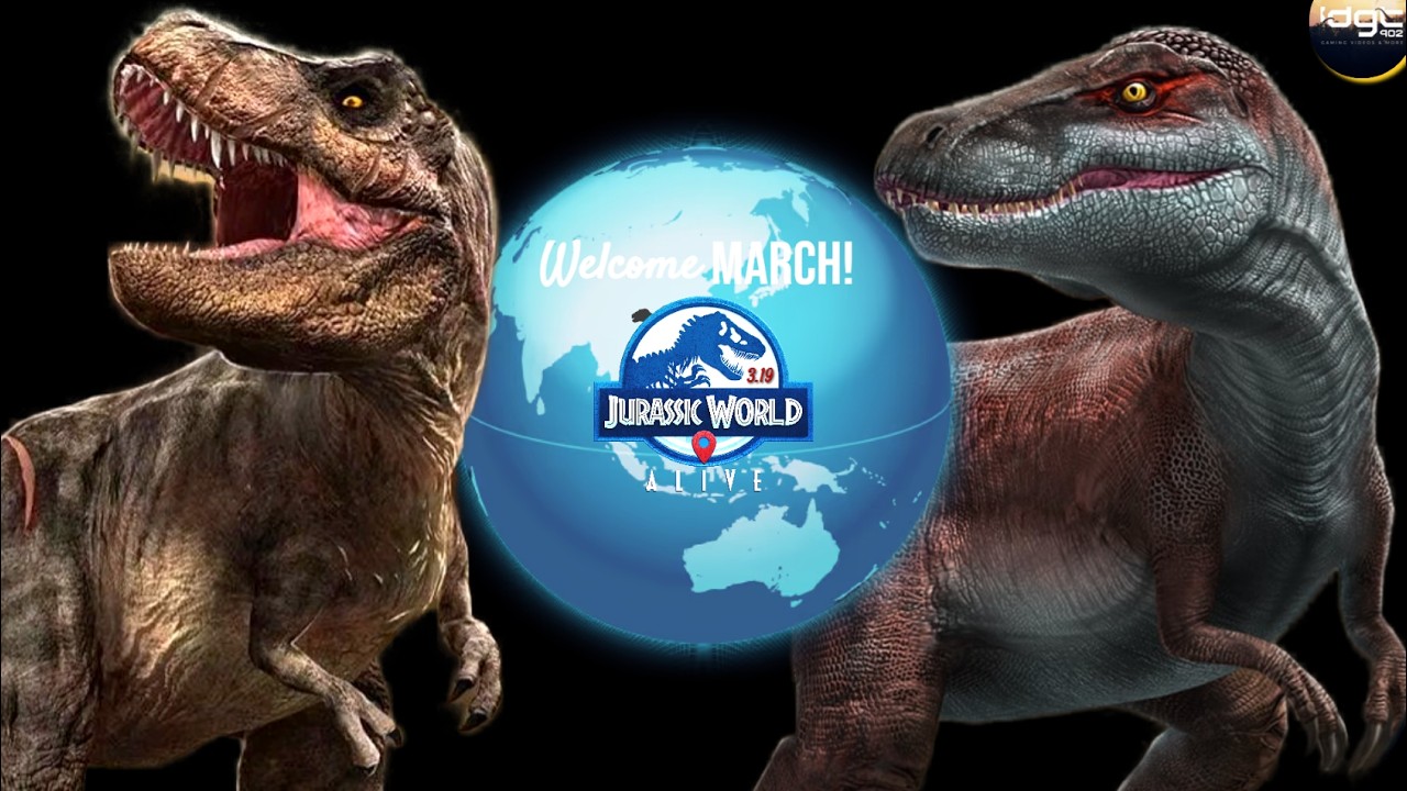 Jurassic World Alive | March Content Preview & Update 3.19 Coming