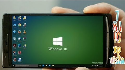 Install & Run Windows 10/8/7/XP on Any Android Phone- NO ROOT 2017 BEST Trick
