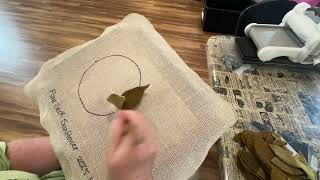 Flour Sack Sunflowers