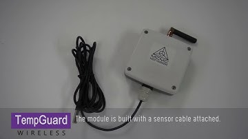 TempGuard Wireless Monitoring System - How to Install Module Sensor