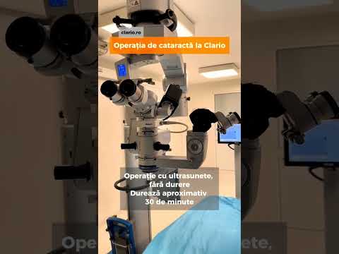 Operația de cataractă la Clario — 30 minute, fără durere, cu ultras...