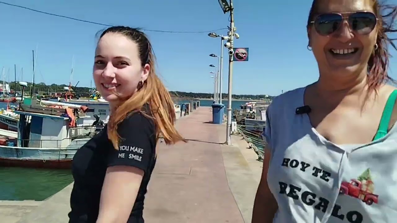 nos_divertimos en el puerto de la Paloma