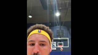 Klay Thompson Progressing In Recovery From His Injury Yall Ready For The Dubs Next Season ???