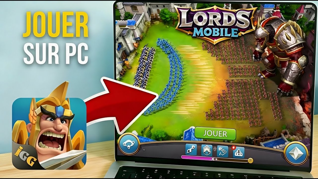 Comment TÉLÉCHARGER Lords Mobile sur PC | Jouer à Lords Mobile sur ORDINATEUR PORTABLE