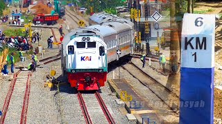 Sudah Empat Jalur Rel Kereta Api Stasiun Rancaekek Dengan Double Track Dan Info Reaktivasi.