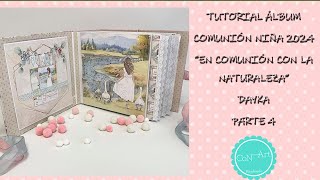 Tutorial álbum Comunión niña Dayka 2024. Parte 4