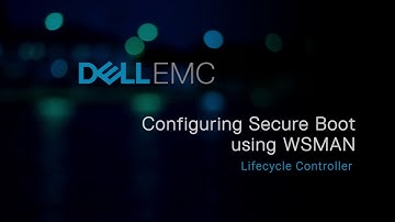 Secure Boot Configuration and Certificate Management using WSMAN