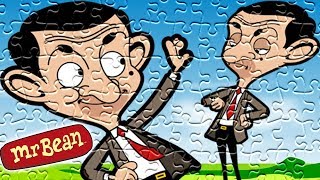 Mr. Bean PUZZLE GAMES - HD Kids Video screenshot 3