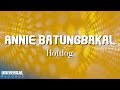 Hotdog - Annie Batungbakal (Official Lyric Video)