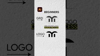 Adobe Illustrator 2026 Tips - How To Create Grid-Based Letter Logo Design Process #zakkigraphics