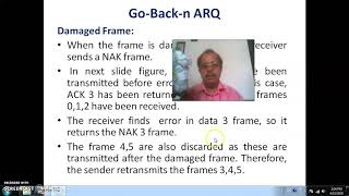 Error Control Protocol - Sliding Window ARQ By Sh B N Tiwari, GPC Sirohi